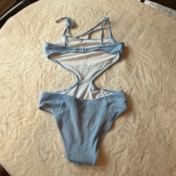 Abercrombie & Fitch One Piece Swim Suit Blue 45514 - Picture 5 of 11